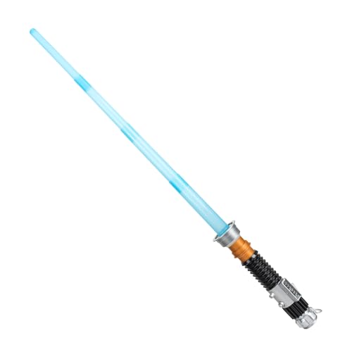 Star Wars OBI-Wan Kenobi Official Halloween Costume Accessory - Light Up Retractable Plastic Saber