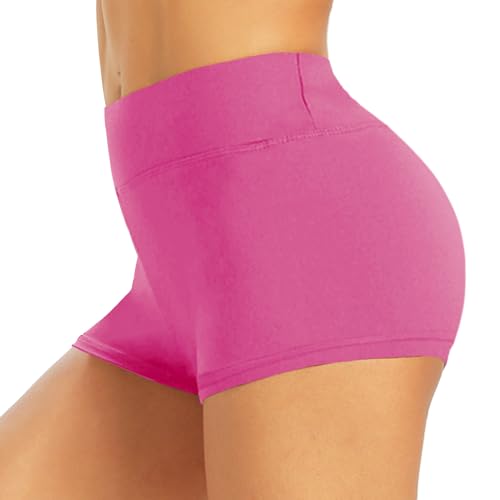 TNNZEET Biker Shorts Women - 8'/5'/3' High Waisted Tummy Control Workout Gym Spandex Booty Yoga Volleyball Shorts