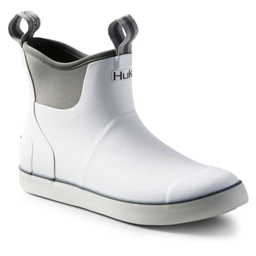 Huk Men's Rogue Wave Shoe, High-performance Fishing & Deck Boot, White - New, 12