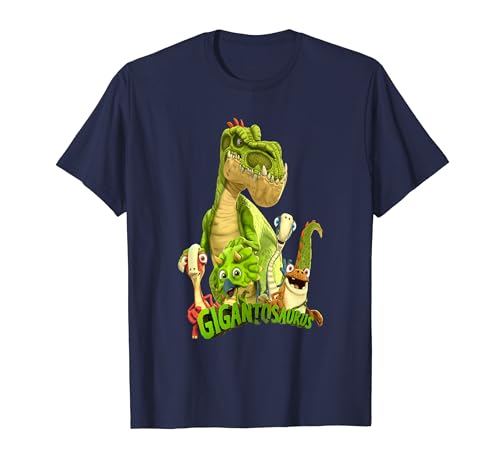 Gigantosaurus Logo with Giganto & the 4 Kid Dinos T-Shirt