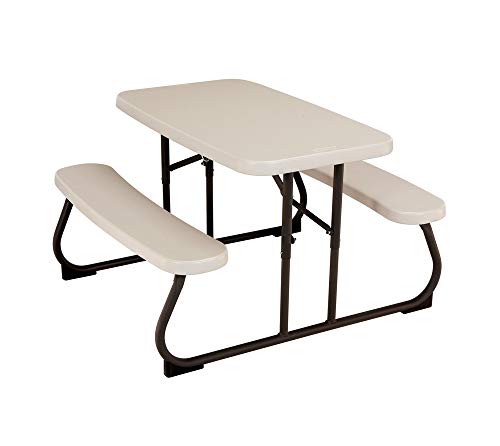 LIFETIME 280094 Kid's Picnic Table, Size 1, Almond