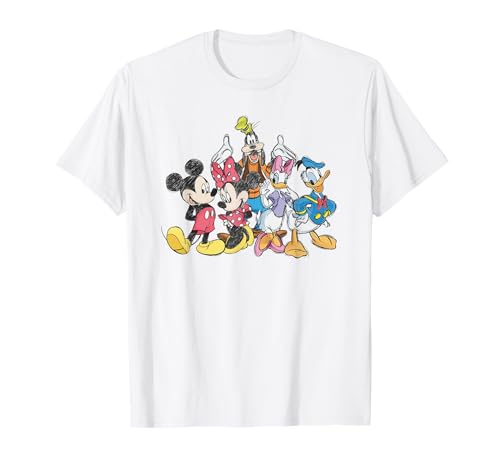 Disney Mickey Mouse and Friends Short Sleeve T-Shirt