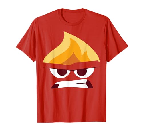 Disney Pixar Inside Out Angry Face Halloween T-Shirt