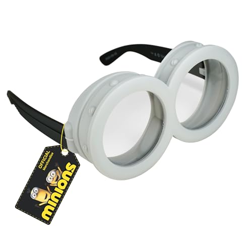 Sun-Staches Official Minion Goggles | Minions Costume Accessory | UV400 | One Size Fits Most