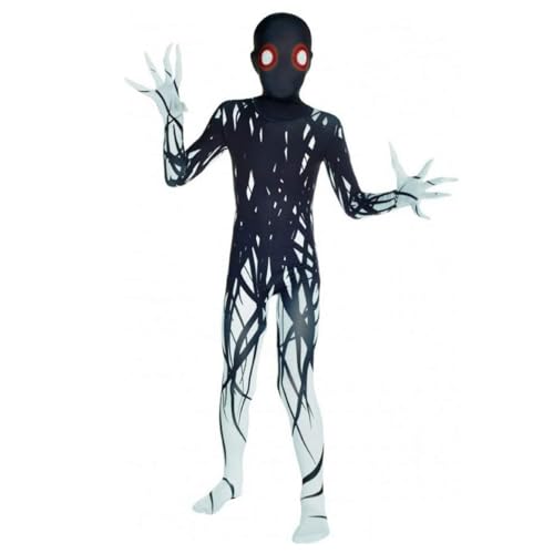 Morphsuits Zalgo Costume Kids, Shadow Demon Costume Kids, Scary Costume For Kids, Scary Boys Halloween Costume, Scary Suit L