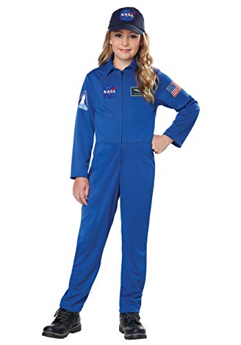 California Costumes Kids Blue Jumpsuit Costume NASA Small