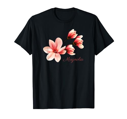 Magnolia Flower Botanical T-Shirt