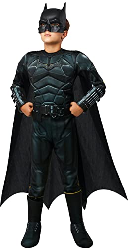 Rubie's DC Comics The Batman Movie Deluxe Boy's Batman Costume for Themed Parties and Halloween, Small