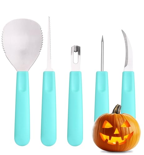 Halloween Pumpkin Carving Kit Case - Complete Pumpkin Carving Set With Saw Pumpkin Carving Knife - Halloween Pumpkin Carving Tools - Multipurpose Pumpkin Kit For Carving Pumpkin And Other Fruits