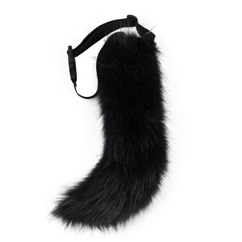 BANLAN Faux Fur Fox Costume Cat Tail Cosplay Halloween Christmas Party Costume One Size