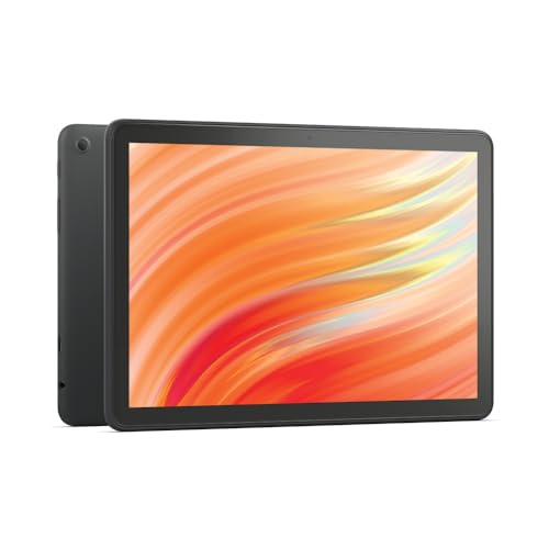 Amazon Fire HD 10 tablet (newest model) built for relaxation, 10.1' vibrant Full HD screen, octa-core processor, 3 GB RAM, 32 GB, Black