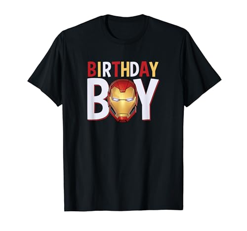 Marvel Avengers Iron Man Birthday Boy T-Shirt