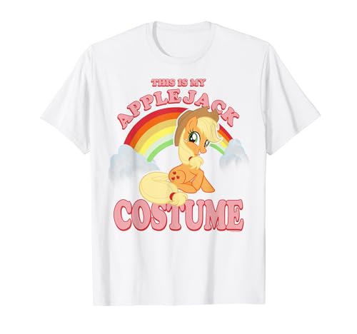 My Little Pony Halloween This Is My Applejack Costume Retro T-Shirt