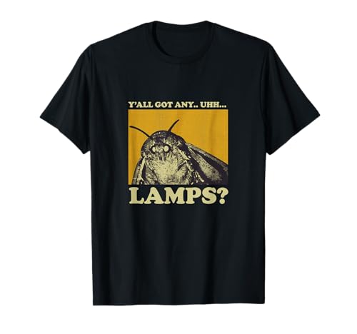 Moth Lamps Glow Insect Butterfly Gift T-Shirt