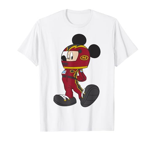 Disney Mickey Mouse Race Car Driver Outfit T-Shirt