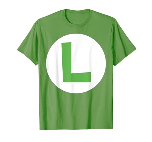 Nintendo Super Mario Luigi Icon Costume T-Shirt