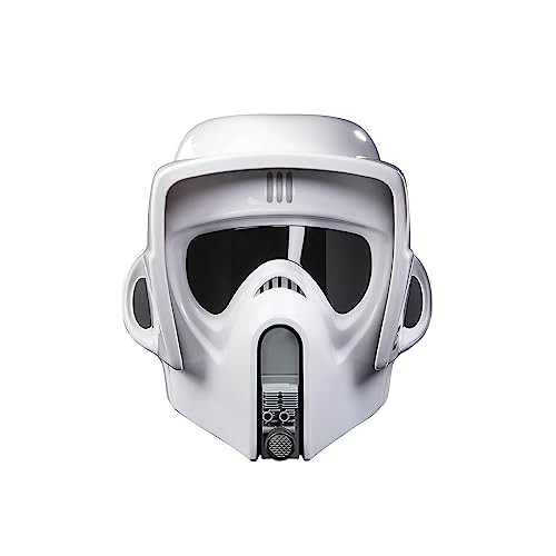 STAR WARS The Black Series Scout Trooper Premium Electronic Helmet with Sound Effects, Return of The Jedi Adult Roleplay Item