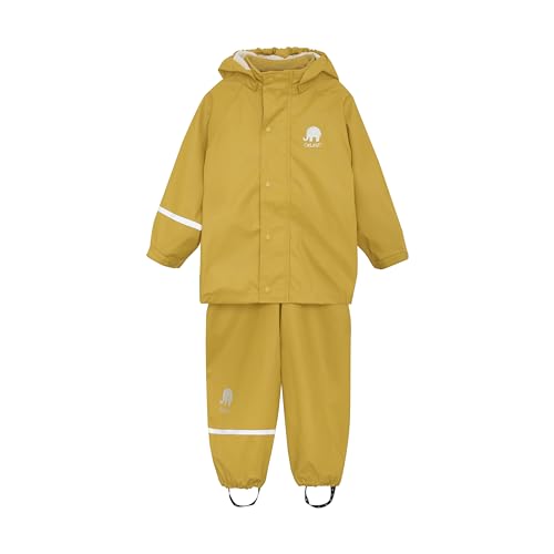 CeLaVi Kids Rain and Snow Suit for Boys Girls with Detachable Hood, Waterproof Raincoat and Pants - Ideal for Rain and Snow