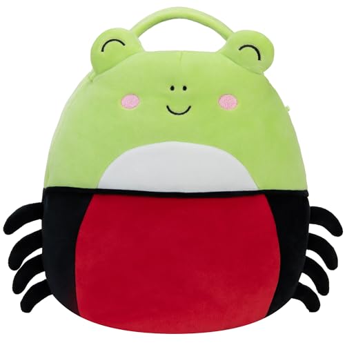 Squishmallows Original Wendy the Spider Frog Treat Pail - Ultrasoft Official Jazwares Plush Treat Pail