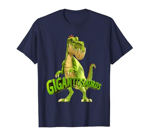 Gigantosaurus Logo with Giganto the Dinosaur