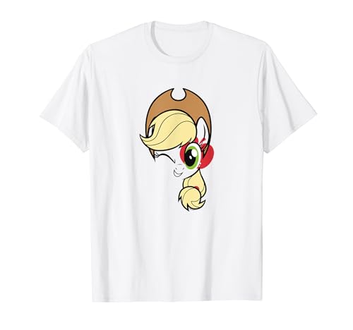 My Little Pony Applejack Winking Smiling Face T-Shirt