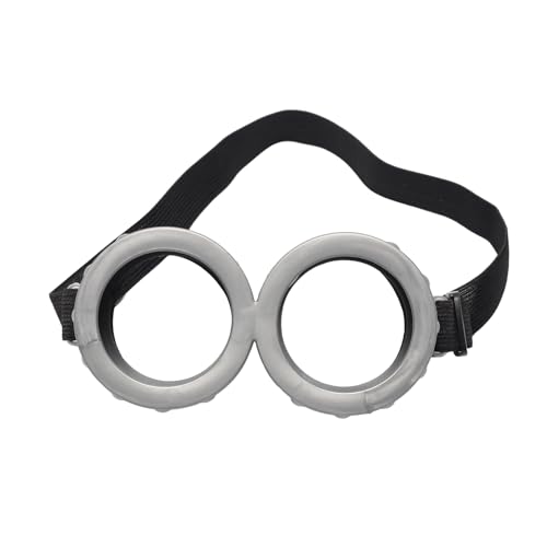 DSKOBT Vintage Steampunk Goggles Glasses Round Cartoon Costume For Cosplay (Glasses)