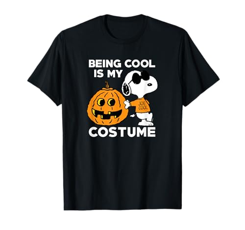 Peanuts Snoopy Cool Halloween Costume T-Shirt