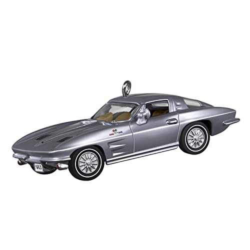 Hallmark Keepsake 0.55' Miniature Christmas Ornament 2022 Year-Dated, Lil’ Classic Cars 1963 Chevrolet Corvette Stingray, Mini