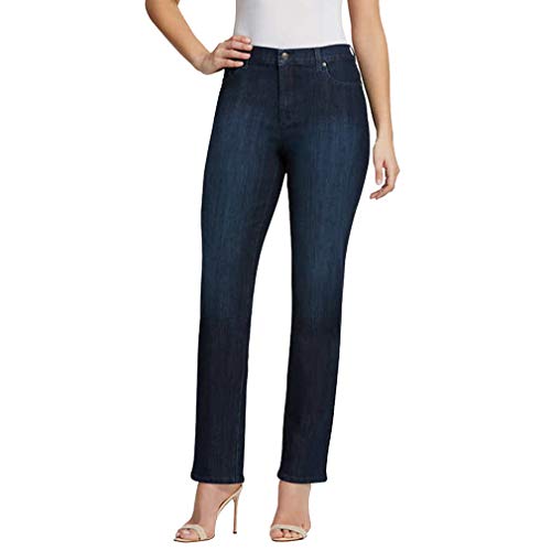 Gloria Vanderbilt Ladies' Amanda Stretch Denim Jean - Portland Wash 12 Short