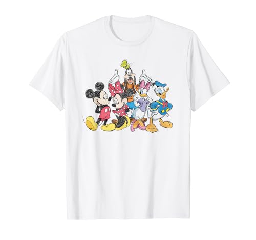 Disney Mickey Mouse and Friends Short Sleeve T-Shirt