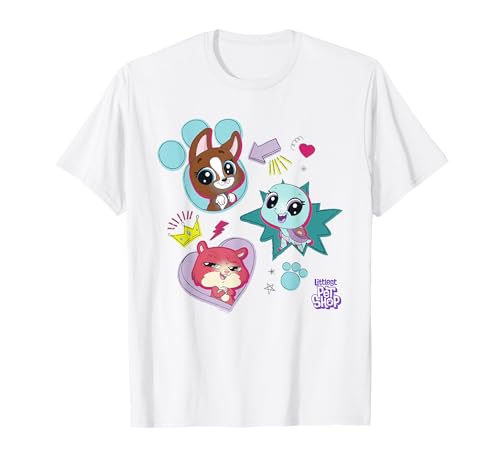 Littlest Pet Shop Pawsitively Cute Group T-Shirt