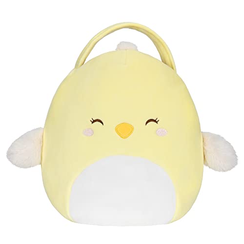 Squishmallows Original 12-Inch Ivanna Chick Easter Treat Pail - M-Sized Ultrasoft Official Jazwares Plush