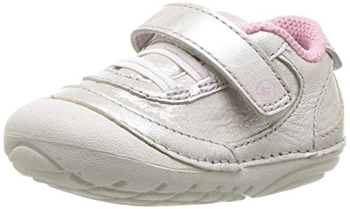 Stride Rite baby girls Soft Motion Jazzy Sneaker, Champagne, 4 Toddler US