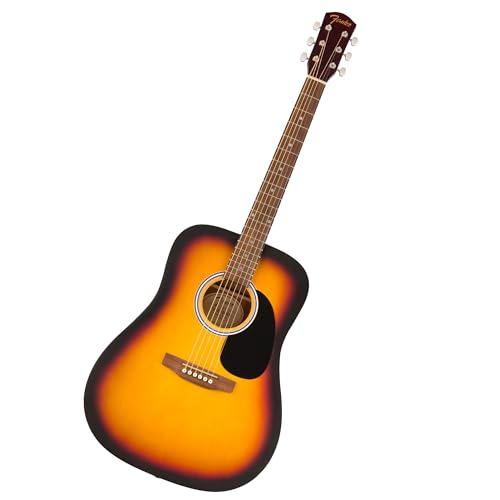 Fender FA-25 Dreadnought Acoustic Guitar, Beginner Guitar, with 2-Year Warranty, Includes Free Lessons, Sunburst