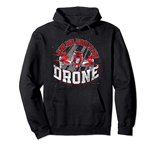 Videographer Quadcopter Drone Pilot Gift Idea Drone Pullover Hoodie