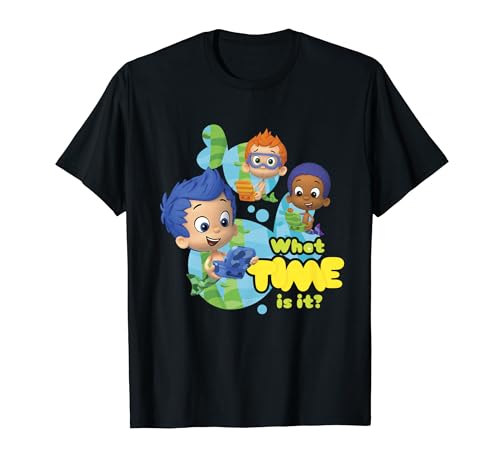 Bubble Guppies What Time Is It Group Shot T-Shirt