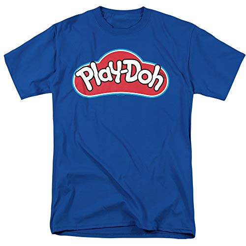 Popfunk Play-Doh Logo T Shirt & Stickers (Medium) Royal