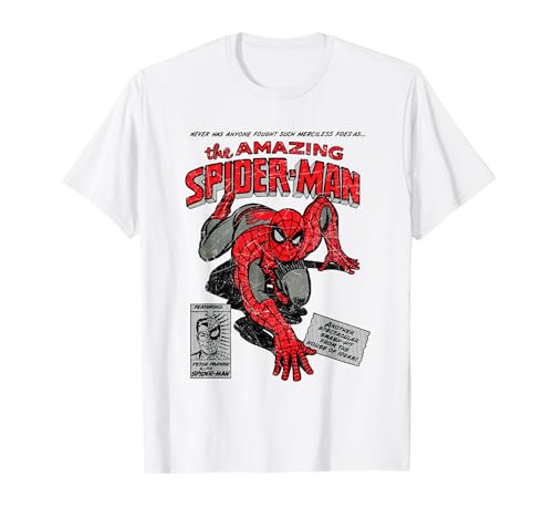 Marvel Spider-Man retro comic T-Shirt