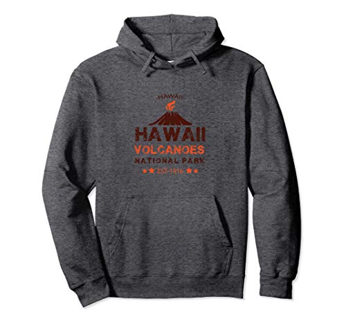 Distressed Hawaii Volcanoes National Park Pullover Hoodie