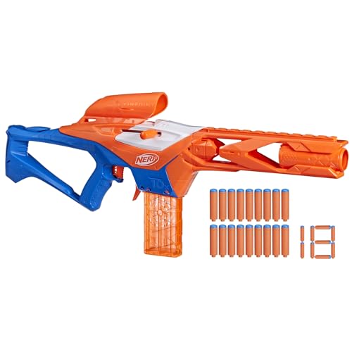 Nerf N Series Pinpoint Dart Blaster, 18 N1 Darts Compatible Only N Series Blasters, 10-Dart Clip, Blaster Gifts for Kids