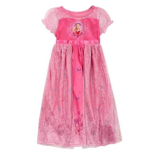 Disney Girls' Princess Fantasy Gown Nightgown, AURORA, 6