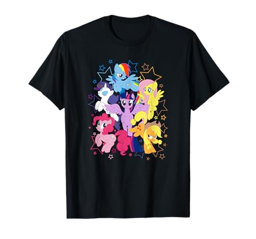 My Little Pony: Friendship Is Magic Starry Group Shot T-Shirt