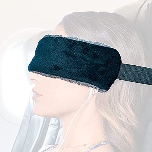 SeatSleeper Travel Pillow Alternative | Stops Head Bobbing – Airplane Head Straps and Car Head Support Band Great on Travel Upright – Super Comfy Head & Neck Support – Small & Compact