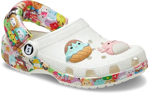 Crocs Squishmallows Classic Clogs (Little Big Kid), Multi, 1 US Unisex