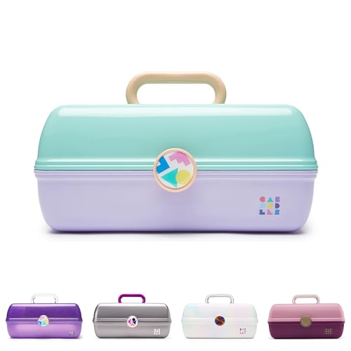 Caboodles On-The- Go Girl, Seafoam Over Lavender, 1 Count (Pack of 1)