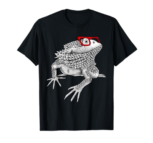 Cool Bearded Dragon For Men Women Reptile Lover Lizard Nerdy T-Shirt