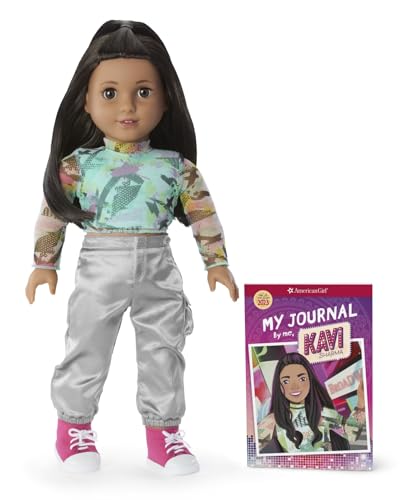 American Girl Girl of The Year Kavi Sharma 18-inch Doll and Book Featuring 7 Pieces for Ages 8+