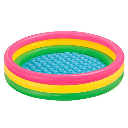 Intex Kiddie Pool - Kid's Summer Sunset Glow Design - 58' x 13'