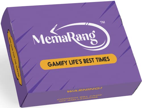 MemaRang Senior Game Kit - Grandparent Edition,7+ Games Make it Great for Grandma,Grandpa Gifts,Games for Grandparents,purple,16x13x5