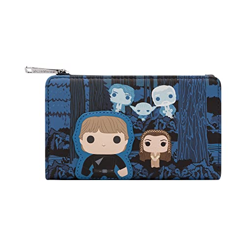 Loungefly: Star Wars - Force Ghosts with Luke Skywalker and Princess Leia Wallet, Amazon Exclusive